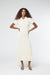 WISTFUL KNIT MIDI DRESS | PEARL - THIRD FORM