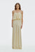 THIRD FORM WITHHELD STRAPLESS FLOOR LENGTH DRESS | BUTTER YELLOW