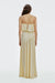 THIRD FORM WITHHELD STRAPLESS FLOOR LENGTH DRESS | BUTTER YELLOW