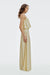 THIRD FORM WITHHELD STRAPLESS FLOOR LENGTH DRESS | BUTTER YELLOW
